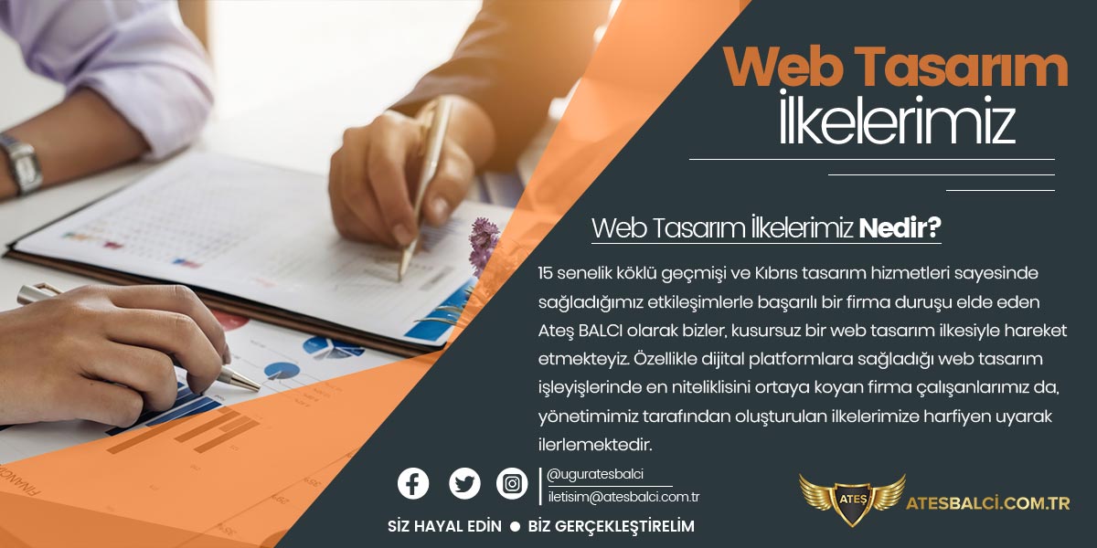 Web Tasarım İlkelerimiz , Sizler için bir çok seçenek bulunmaktayız